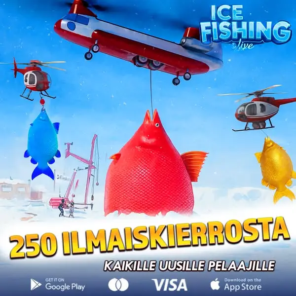 Кадр рекламы Ice Fishing Live
