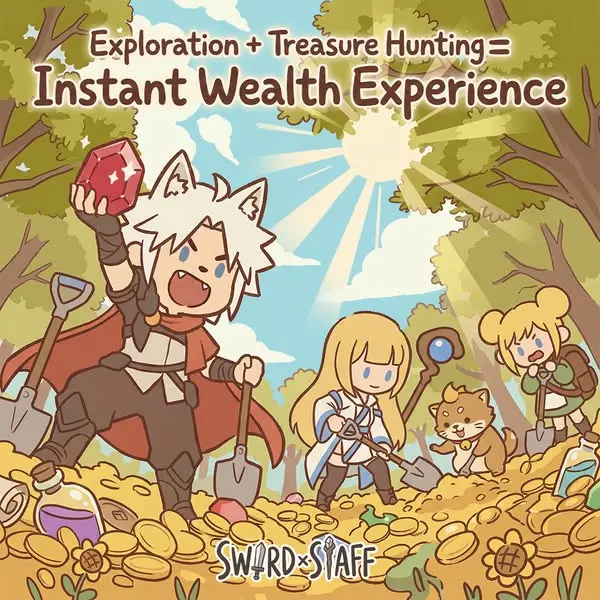 Кадр рекламы Swordxstaff-EN