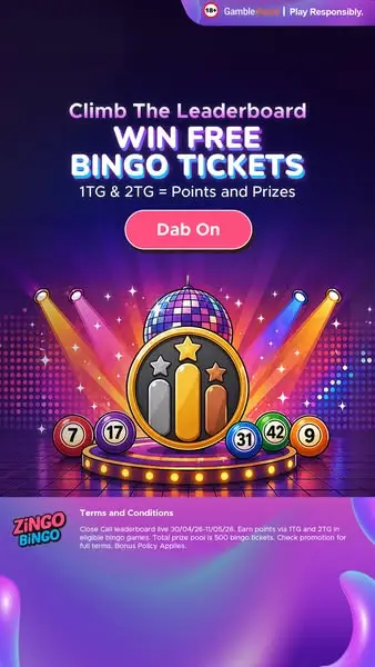 Кадр рекламы Zingo Bingo