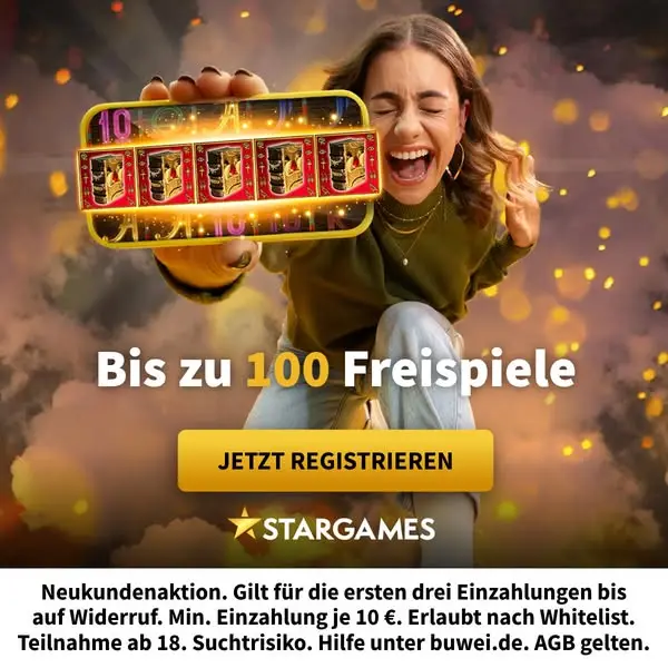 Кадр рекламы StarGames.de