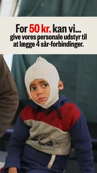 Кадр рекламы Læger uden Grænser (MSF)