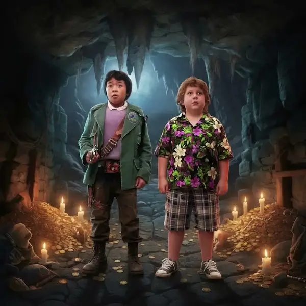 Кадр рекламы Goonies Quest
