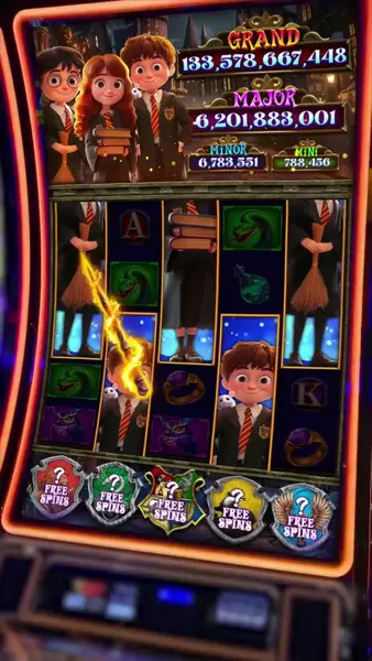 Кадр рекламы Harry Potter Casino