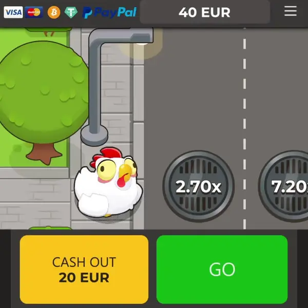 Кадр рекламы Cluck&Go