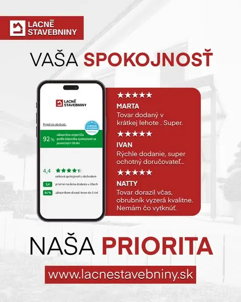 Кадр рекламы LacneStavebniny.sk