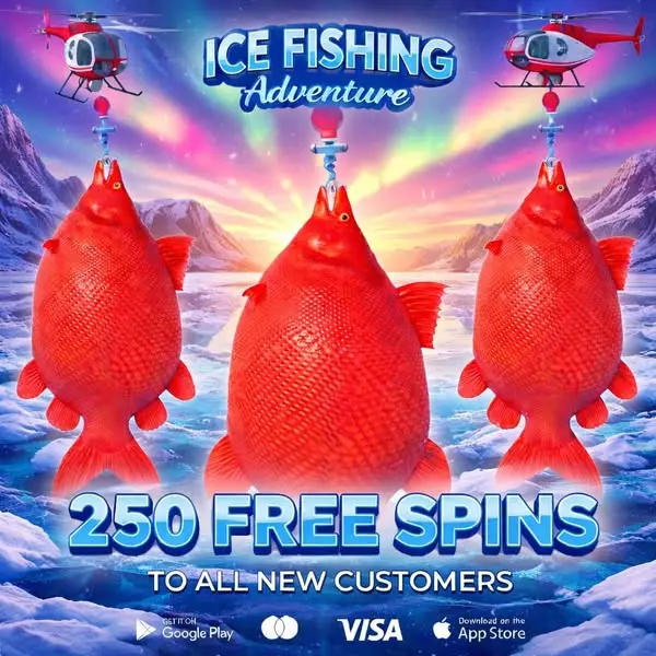 Кадр рекламы Ice Fishing