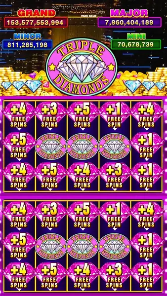 Кадр рекламы Triple Diamond Casino
