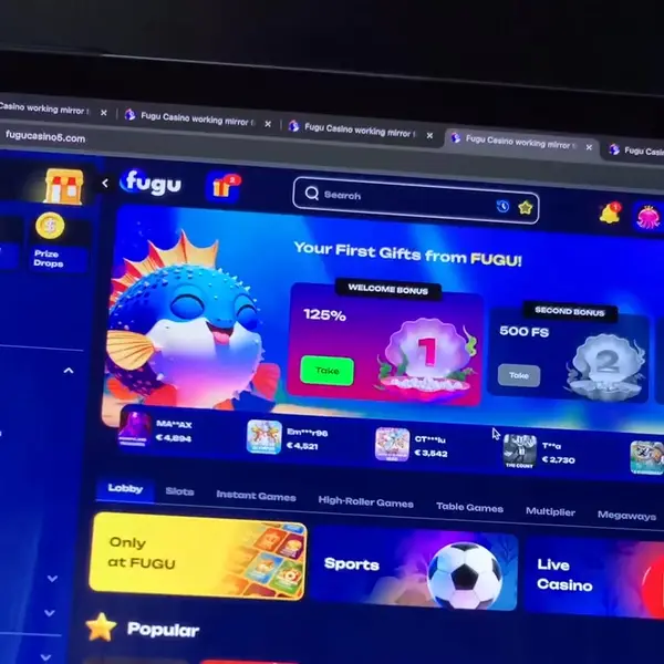 Кадр рекламы Fugu online