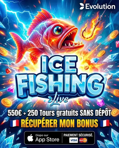 Кадр рекламы Ice-Fishing