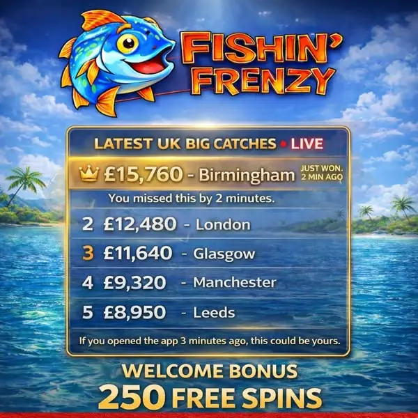 Кадр рекламы Top Slots UK