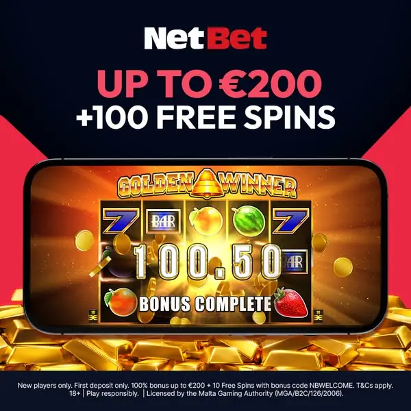 Кадр рекламы NetBet Malta