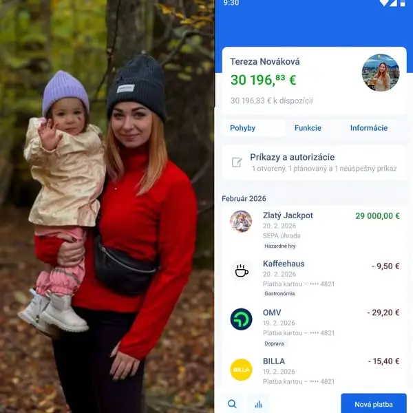 Кадр рекламы Tereza Nováková