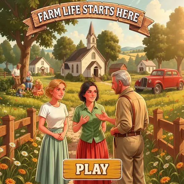 Кадр рекламы Taonga: The Island Farm