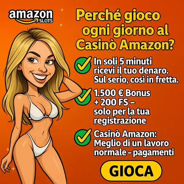 Кадр рекламы Amazon slot