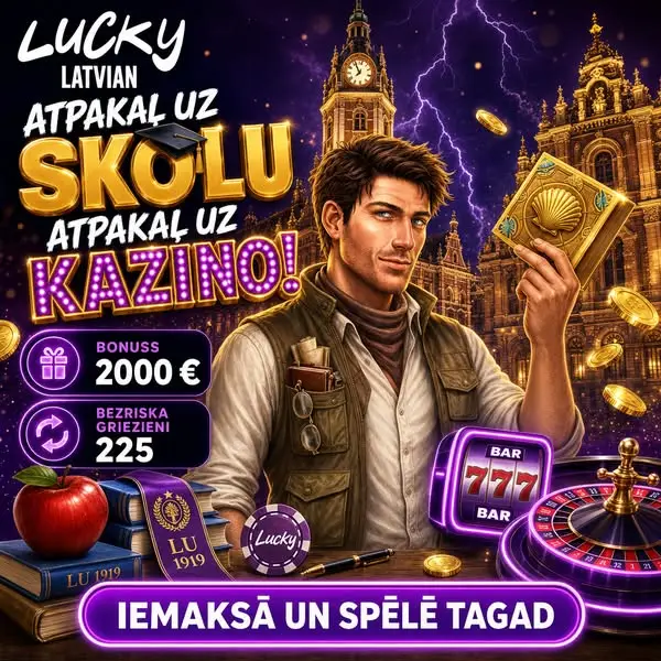 Кадр рекламы LuckyLatvian10