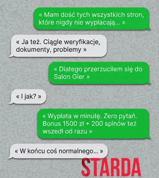 Кадр рекламы Starda Poland
