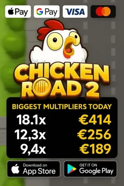 Кадр рекламы Chicken Road