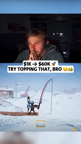Кадр рекламы Ice Fishin