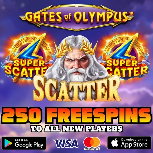 Кадр рекламы Gates Of Olympus
