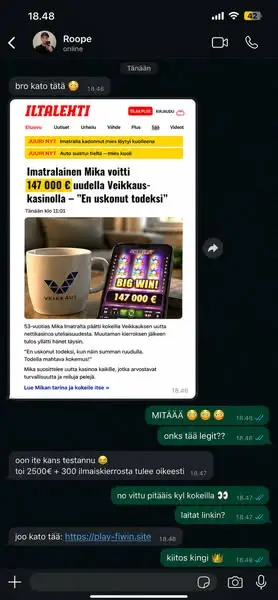 Кадр рекламы Parempi Päivä