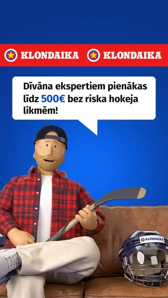 Кадр рекламы Klondaika Latvija