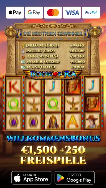 Кадр рекламы Book of Ra