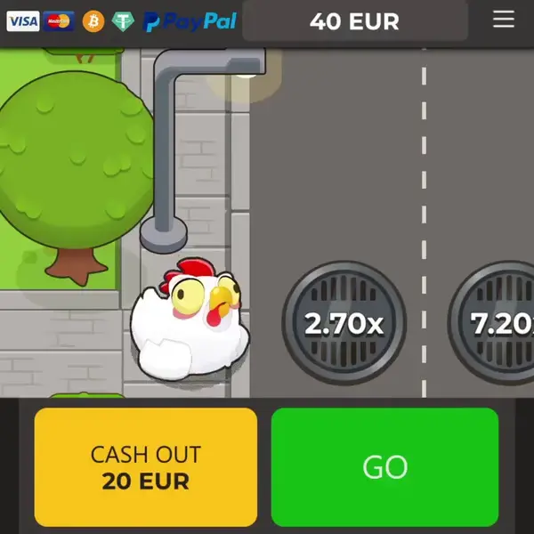 Кадр рекламы Chicken Chase