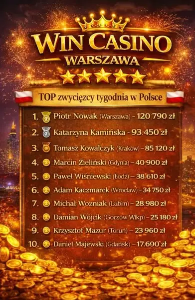 Кадр рекламы Win Casino Warszawa