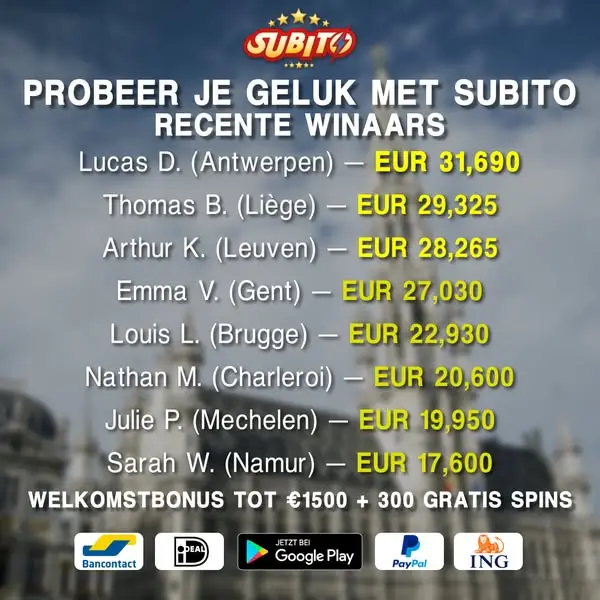 Кадр рекламы Spelplezier België