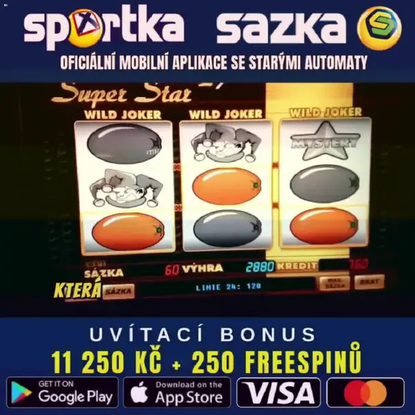 Кадр рекламы Praha Jackpot Sazka