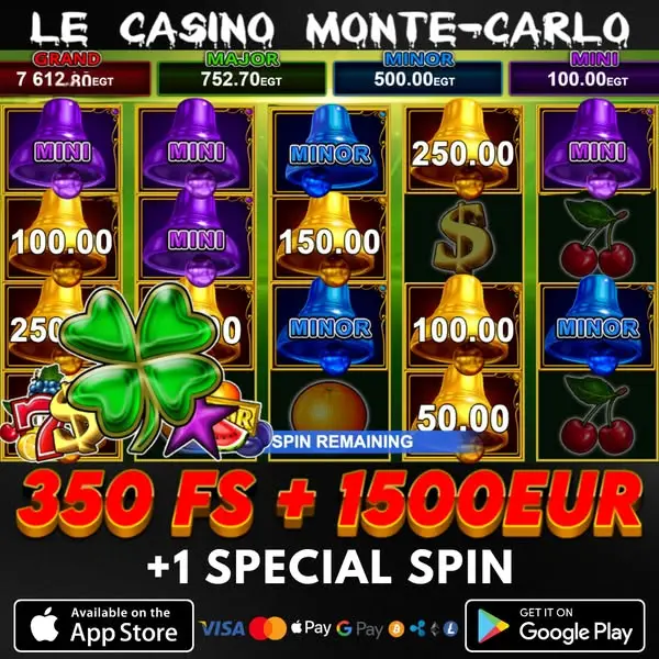 Кадр рекламы Le casino monte carlo