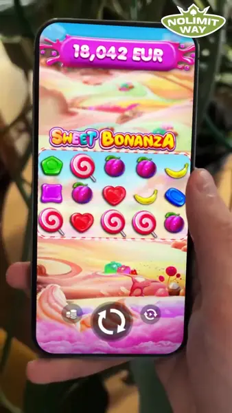 Кадр рекламы Sweet Bonanza1