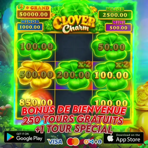 Кадр рекламы Clovers Charm