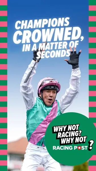 Кадр рекламы Racing Post