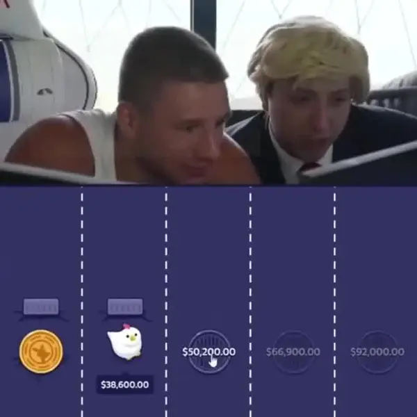 Кадр рекламы Chiken Road