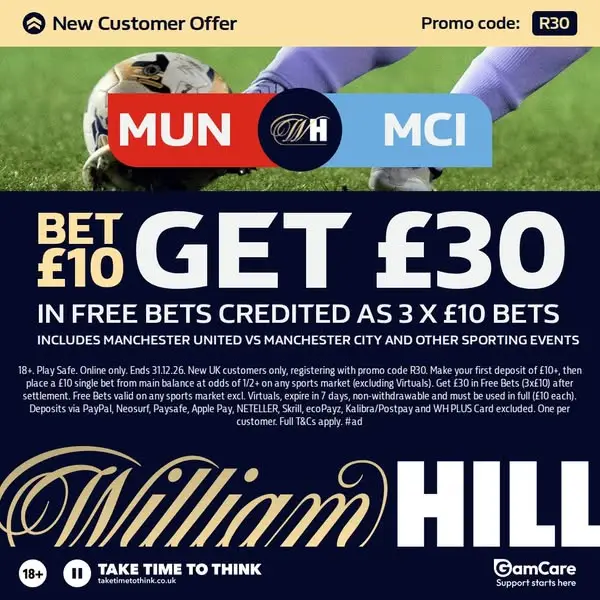 Кадр рекламы William Hill
