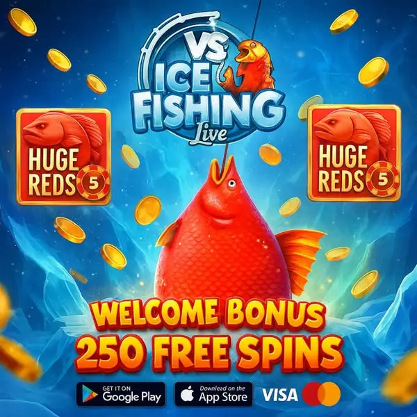 Кадр рекламы Ice Fishing Live