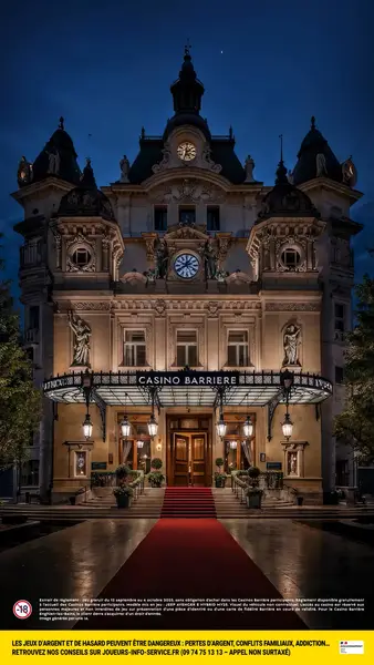 Кадр рекламы Casino Barrière Ribeauvillé