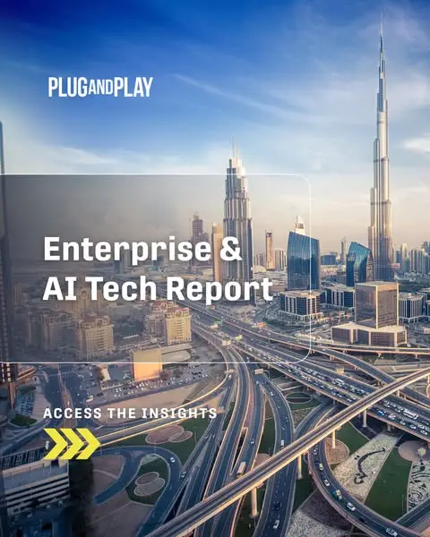 Кадр рекламы Plug and Play Tech Center