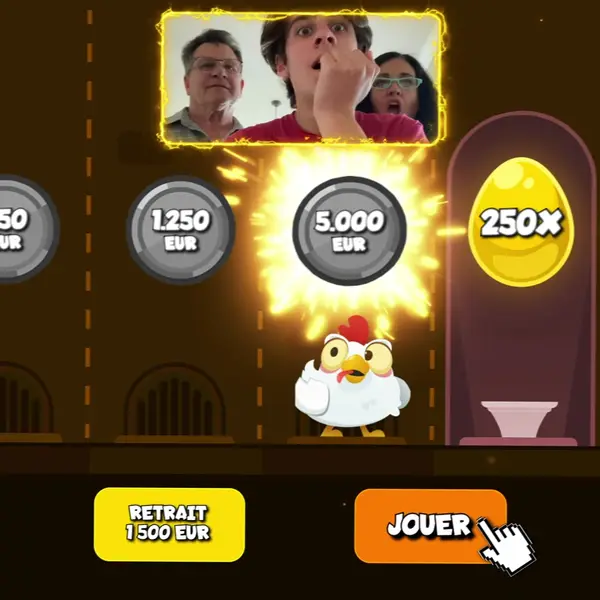 Кадр рекламы Chicken Win