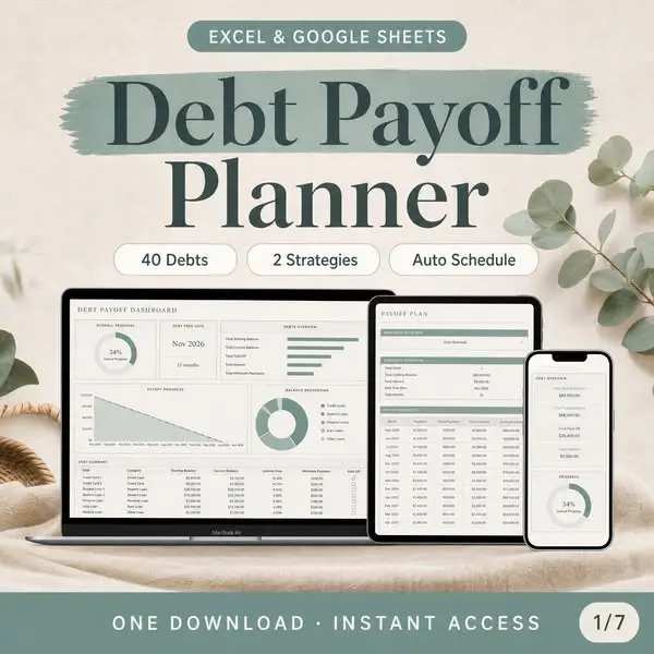 Кадр рекламы Ultimate Budget Planner