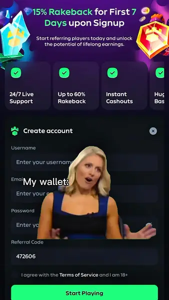 Кадр рекламы Bet Floe