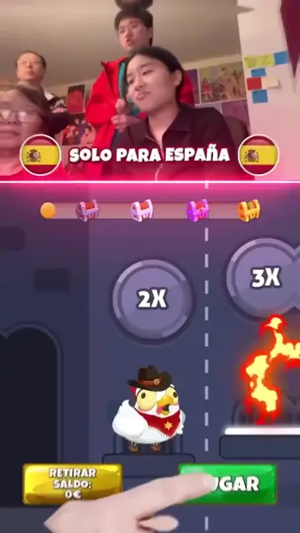 Кадр рекламы Chicky Run