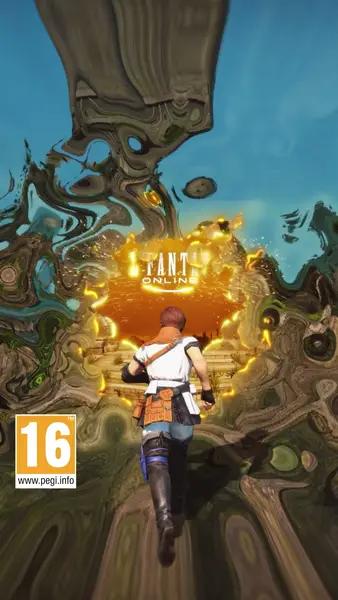 Кадр рекламы FINAL FANTASY XIV