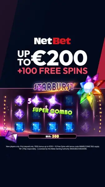 Кадр рекламы NetBet Malta