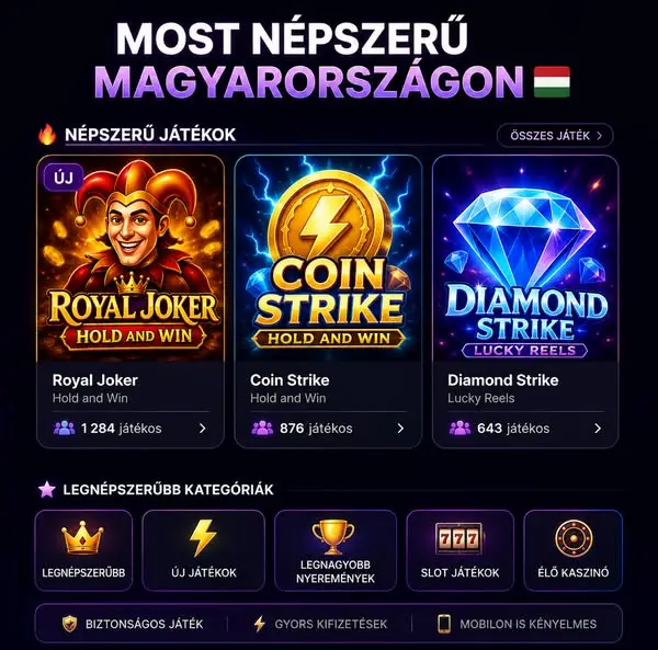 Кадр рекламы Magyar Kaszinó