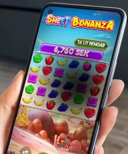 Кадр рекламы Sweet Bonanza