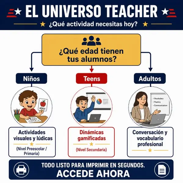 Кадр рекламы El Universo Teacher
