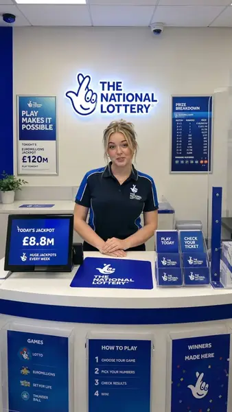 Кадр рекламы Lottery UK