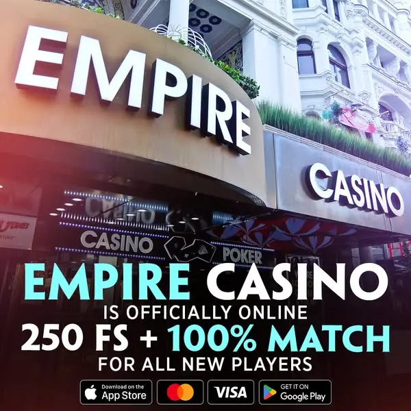 Кадр рекламы Empire Cаsino